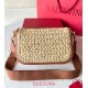 Migliore Repliche Valentino Alltime Borse a tracolla Raffia naturale Economiche Outlet Online