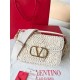 Miglior Falso Valentino Alltime Borse a tracolla Bianco Raffia Economiche Premium