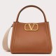 Replica perfetta Valentino Alltime Medium Borsa Marrone vitello granata Imitazione Outlet Online