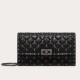 Perfette Qualità Repliche Valentino Rockstud Spike Chain Clutch Agnello Crespo Imitazione