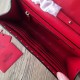 Miglior Falso Valentino Rockstud Spike Chain Clutch Agnello Rossa Economiche Premium
