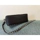 Miglior Falso Valentino Rockstud Piccolo Crossbody Borsa Nero Vitello Granulato Economiche Premium