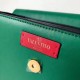 Miglior Falso Valentino Supervee Crossbody Borsa Verde Economiche Premium