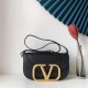 Migliore Repliche Valentino Supervee Crossbody Borsa Nero Economiche Outlet Online