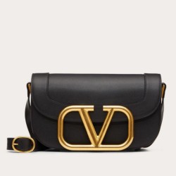 Migliore Repliche Valentino Supervee Crossbody Borsa Nero Economiche Outlet Online
