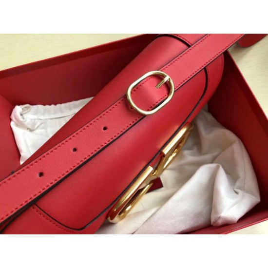 Perfette Qualità Repliche Valentino Supervee Crossbody Borsa Rosso Imitazione