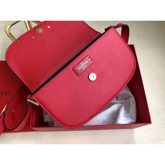 Perfette Qualità Repliche Valentino Supervee Crossbody Borsa Rosso Imitazione