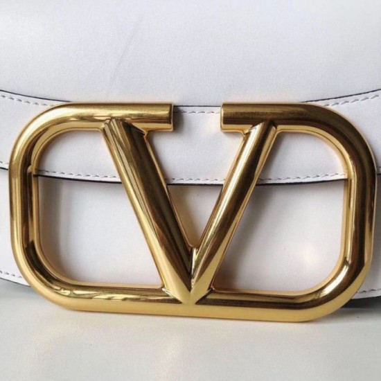 Migliore Repliche Valentino Supervee Crossbody Borsa Bianco Economiche Outlet Online