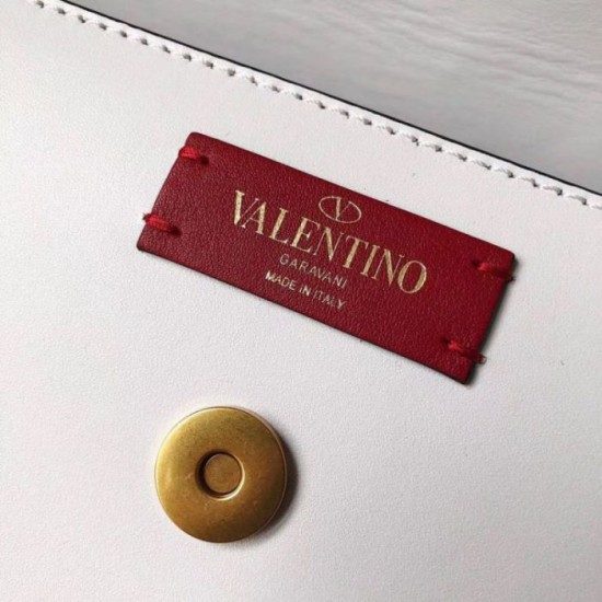 Migliore Repliche Valentino Supervee Crossbody Borsa Bianco Economiche Outlet Online