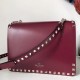 Migliore Repliche Valentino Rockstud Crossbody Borsa Rosso Vitello Economiche Outlet Online