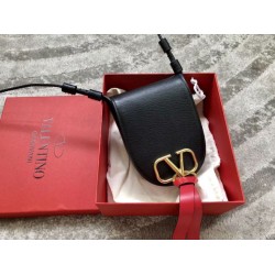 Migliore Repliche Valentino Piccolo Vring Crossbody Borsa Nero Capra Economiche Outlet Online