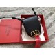 Migliore Repliche Valentino Piccolo Vring Crossbody Borsa Nero Capra Economiche Outlet Online
