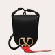 Migliore Repliche Valentino Piccolo Vring Crossbody Borsa Nero Capra Economiche Outlet Online
