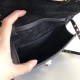 Replica perfetta Valentino Rockstud Piccolo Crossbody Borsa Nero Granulato Imitazione Outlet Online