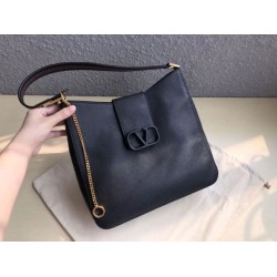 Repliche Valentino Vsling Hobo Borsa Nero Vitello Granato Imitazioni Premium Miglior Falso Valentino Vsling Hobo Borsa Nero Vitello Granato Economiche Premium