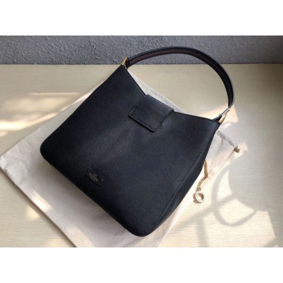 Miglior Falso Valentino Vsling Hobo Borsa Nero Vitello Granato Economiche Premium