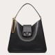 Miglior Falso Valentino Vsling Hobo Borsa Nero Vitello Granato Economiche Premium