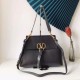 Replica perfetta Valentino Piccolo Vring HandBorsa Nero Buffalo Imitazione Outlet Online