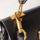 Replica perfetta Valentino Piccolo Vring HandBorsa Nero Buffalo Imitazione Outlet Online