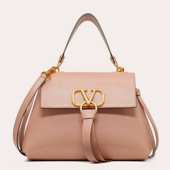 Miglior Falso Valentino Piccolo Vring HandBorsa Rosa Buffalo Economiche Premium