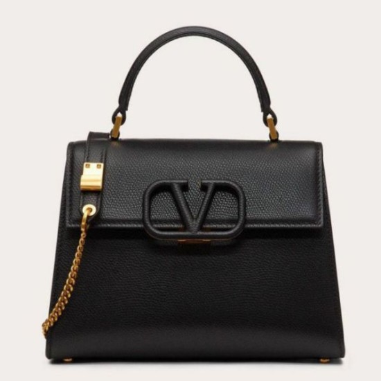 Repliche Valentino Piccolo Vsling HandBorsa Nero Vitello Granato Imitazioni Premium Replica perfetta Valentino Piccolo Vsling HandBorsa Nero Vitello Granato Imitazione Outlet Online
