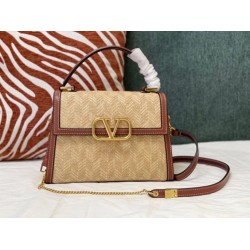 Repliche Valentino Piccolo Vsling HandBorsa Chevron Raffia Imitazioni Premium Miglior Falso Valentino Piccolo Vsling HandBorsa Chevron Raffia Economiche Premium