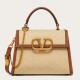 Miglior Falso Valentino Piccolo Vsling HandBorsa Chevron Raffia Economiche Premium