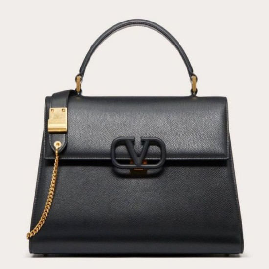 Migliore Replica Valentino Vsling HandBorsa Nero Vitello Granato Imitazioni Outlet Italia Miglior Falso Valentino Vsling HandBorsa Nero Vitello Granato Economiche Premium