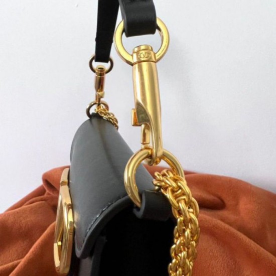 Perfette Qualità Repliche Valentino Loco Piccolo Borse a tracolla Nero Vitello Imitazione Perfette Qualità Repliche Valentino Loco Piccolo Borse a tracolla Nero Vitello Imitazione