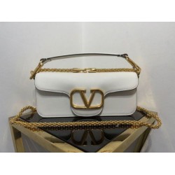 Perfette Qualità Repliche Valentino Loco Grande Borsa A Tracolla Bianco Vitello Imitazione Replica perfetta Valentino Loco Grande Borsa A Tracolla Bianco Vitello Imitazione Outlet Online