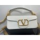 Perfette Qualità Repliche Valentino Loco Grande Borsa A Tracolla Bianco Vitello Imitazione Replica perfetta Valentino Loco Grande Borsa A Tracolla Bianco Vitello Imitazione Outlet Online