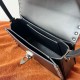 Replica perfetta Valentino Rockstud23 Borsa a tracolla vitello nera Imitazione Outlet Online