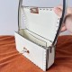 Replica perfetta Valentino Rockstud23 Borsa a tracolla vitello bianca Imitazione Outlet Online