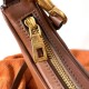 Miglior Falso Valentino Stud Sign Hobo Borsa Marrone Scuro Economiche Premium