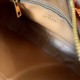 Miglior Falso Valentino Stud Sign Hobo Borsa Marrone Scuro Economiche Premium