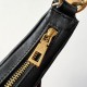 Perfette Qualità Repliche Valentino Stud Sign Hobo Borsa Nero Vitello Imitazione