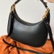Perfette Qualità Repliche Valentino Stud Sign Hobo Borsa Nero Vitello Imitazione