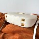 Migliore Repliche Valentino Stud Sign Hobo Borsa Bianco Vitello Economiche Outlet Online