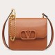 Replica perfetta Valentino Piccolo Vsling Borse a tracolla Marrone Granulato Imitazione Outlet Online