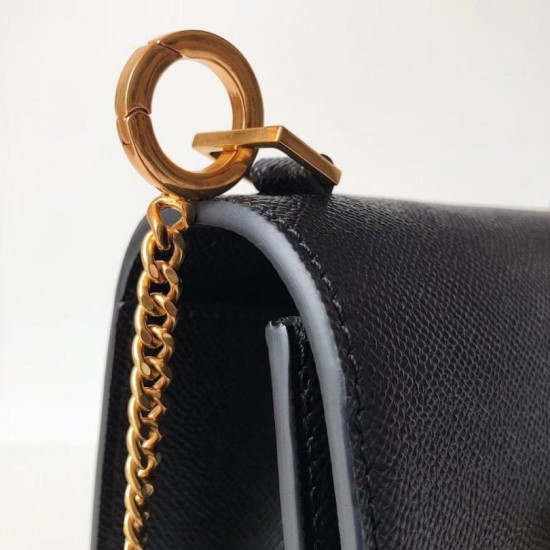 Valentino Piccolo Vsling Borse a tracolla Nero Granulato Replica originale di alta qualità Perfette Qualità Repliche Valentino Piccolo Vsling Borse a tracolla Nero Granulato Imitazione