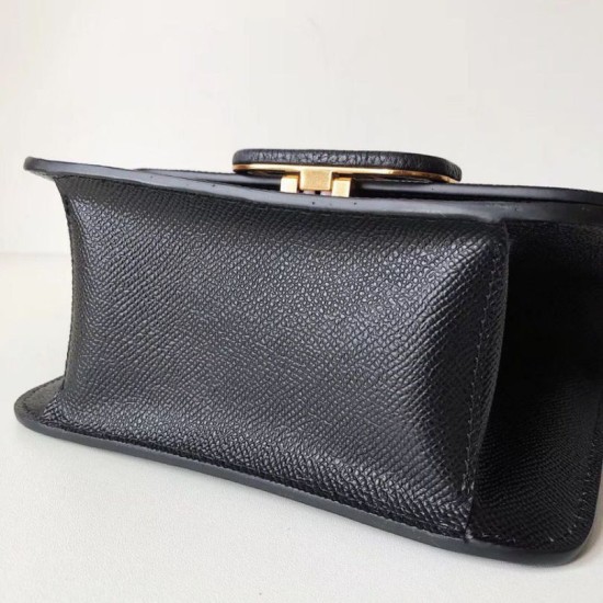 Valentino Piccolo Vsling Borse a tracolla Nero Granulato Replica originale di alta qualità Perfette Qualità Repliche Valentino Piccolo Vsling Borse a tracolla Nero Granulato Imitazione