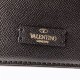 Valentino Vsling Grande Borse a tracolla Nero Vitello Granulato Replica originale di alta qualità Replica perfetta Valentino Vsling Grande Borse a tracolla Nero Vitello Granulato Imitazione Outlet Online
