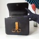 Valentino Vsling Grande Borse a tracolla Nero Vitello Granulato Replica originale di alta qualità Replica perfetta Valentino Vsling Grande Borse a tracolla Nero Vitello Granulato Imitazione Outlet Online