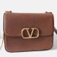 Valentino Vsling Grande Borse a tracolla Marrone Vitello Granulato Replica originale di alta qualità Migliore Repliche Valentino Vsling Grande Borse a tracolla Marrone Vitello Granulato Economiche Outlet Online