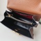 Valentino Vsling Grande Borse a tracolla Marrone Vitello Granulato Replica originale di alta qualità Migliore Repliche Valentino Vsling Grande Borse a tracolla Marrone Vitello Granulato Economiche Outlet Online