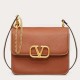 Valentino Vsling Grande Borse a tracolla Marrone Vitello Granulato Replica originale di alta qualità Migliore Repliche Valentino Vsling Grande Borse a tracolla Marrone Vitello Granulato Economiche Outlet Online