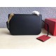 Miglior Falso Valentino Medium Vlock Borse a tracolla Nero Vitello Economiche Premium