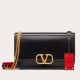 Miglior Falso Valentino Medium Vlock Borse a tracolla Nero Vitello Economiche Premium