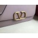 Perfette Qualità Repliche Valentino Medium Vlock Borse a tracolla Poudre Calfskin Imitazione