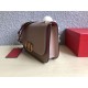 Perfette Qualità Repliche Valentino Medium Vlock Borse a tracolla Poudre Calfskin Imitazione